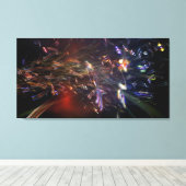 BullmasterGardian 40x21 Canvasprint Canvas Afdruk (Insitu (Houten vloer))