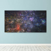 BullmasterGardian 40x21 Canvasprint Canvas Afdruk (Insitu (Houten vloer))