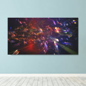 BullmasterGardian 40x21 Canvasprint Canvas Afdruk (Insitu (Houten vloer))