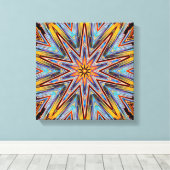 BullmasterGardian 8x8 Canvas Print (Insitu (Houten vloer))