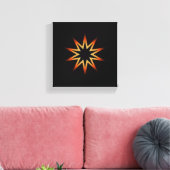 BullmasterGardian 8x8 Canvasprint Canvas Afdruk (Insitu (Woonkamer))