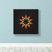 BullmasterGardian 8x8 Canvasprint Canvas Afdruk (Insitu (Houten vloer))