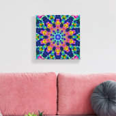 BullmasterGardian 8x8 Canvasprint Canvas Afdruk (Insitu (Woonkamer))