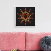 BullmasterGardian 8x8 Canvasprint Canvas Afdruk (Insitu (Woonkamer))