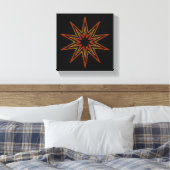 BullmasterGardian 8x8 Canvasprint Canvas Afdruk (Insitu (Slaapkamer))