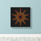 BullmasterGardian 8x8 Canvasprint Canvas Afdruk (Insitu (Houten vloer))