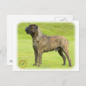 Bullmastiff 9R071D-077 Briefkaart (Voorkant / Achterkant)