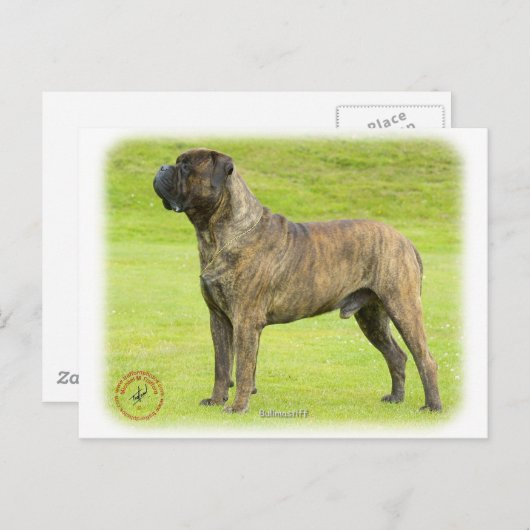 Bullmastiff 9R071D-077 Briefkaart (Voorkant / Achterkant)