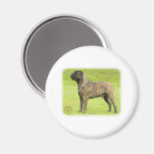 Bullmastiff 9R071D-077 Magneet (Voorkant / Achterkant)