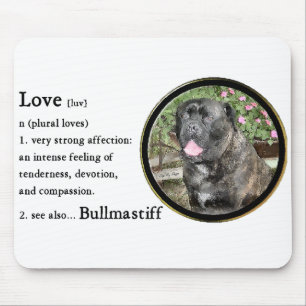Bullmastiff Art Gifts Muismat
