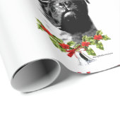 Bullmastiff Bah Humbug T-shirt Cadeaupapier (Rol Hoek)