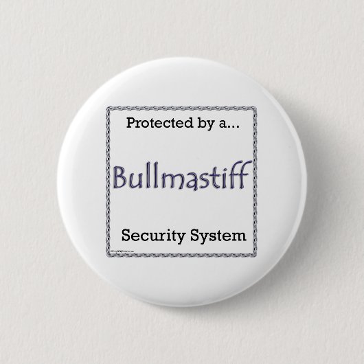 Bullmastiff Beveiligingssysteem - Button (Voorkant)