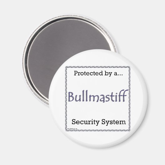 Bullmastiff Beveiligingssysteem - Magneet (Voorkant / Achterkant)