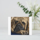 Bullmastiff Briefkaart (Staand voorkant)