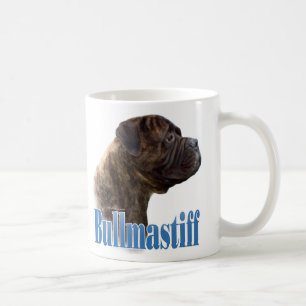 Bullmastiff (brindle)-naam koffiemok