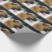 Bullmastiff cadeaupakpapier cadeaupapier (Hoek)