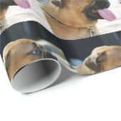 Bullmastiff cadeaupakpapier cadeaupapier (Rol Hoek)