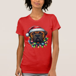 Bullmastiff Dog Christmas Pet Xmas T-shirt