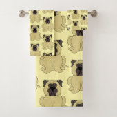 Bullmastiff Dog Design Bad Handdoek (Insitu)
