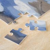 Bullmastiff Dog Guardian of Christmas Manor Art Legpuzzel (Zijkant)