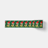 Bullmastiff Dog Kerstmis Grosgrain Lint (Voorkant)