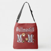 Bullmastiff Dog MOM Crossbody Tas (Achterkant)