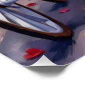 Bullmastiff Dog Valentine's Day Perfect Poster (Hoek)