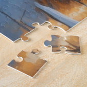 Bullmastiff Dogs Christmas Snow Holiday Legpuzzel (Zijkant)