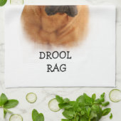 Bullmastiff Drool Rag Theedoek (Gevouwen)