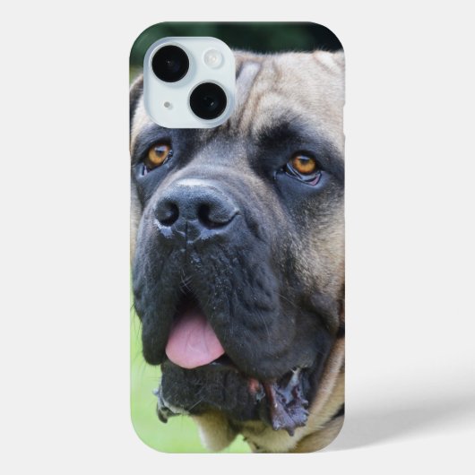 Bullmastiff Face Case-Mate iPhone Case (Achterkant)