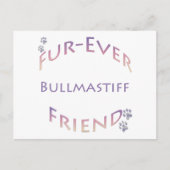 Bullmastiff Furever Briefkaart (Voorkant)