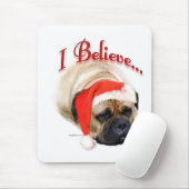 Bullmastiff geloof ik muismat (Met muis)