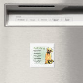 Bullmastiff Gifts Magneet (Insitu (Vaatwasser))