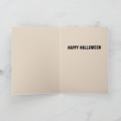 Bullmastiff Halloween kaart (Binnen)
