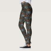 Bullmastiff Halloween Nacht Doggy Delight Leggings (Links)