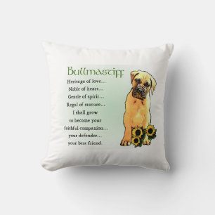 Bullmastiff Heritage of Love Gifts Kussen