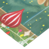 Bullmastiff Holiday Baking: Feestelijke Kerst Tafelkleed (Gekanteld)