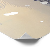 Bullmastiff Hond Rijden Motorfiets Kerstmis Poster (Hoek)