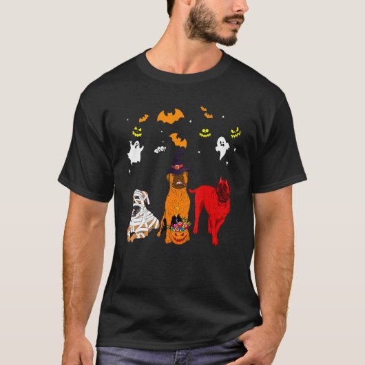 Bullmastiff hond t-shirt (Voorkant)