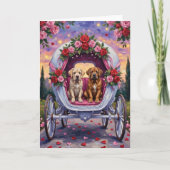 Bullmastiff Hond Valentijnsdag  Kaart (Voorkant)