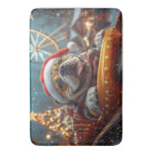 Bullmastiff Hondenroller Onderzetter Kerst Badmat (Voorkant Verticaal)