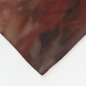 Bullmastiff in herfstbladeren Herfst Inspire Fleece Deken (Hoek)