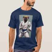 Bullmastiff karate 2 t-shirt (Voorkant)
