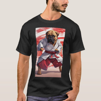 Bullmastiff Karate T-shirt