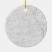 Bullmastiff Keramisch Ornament (Achterkant)