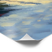 Bullmastiff Kerstfeest Seizoen Perfect Poster (Hoek)