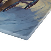 Bullmastiff Kerstfeest Seizoen Snijplank (Hoek)