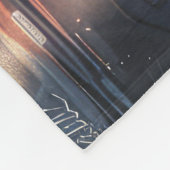 Bullmastiff kerstvakantie fleece deken (Hoek)