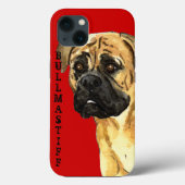 Bullmastiff-kleurenblok Case-Mate iPhone Case (Achterkant)