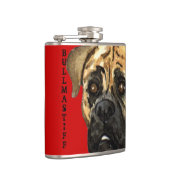 Bullmastiff-kleurenblok Heupfles (Rechts)